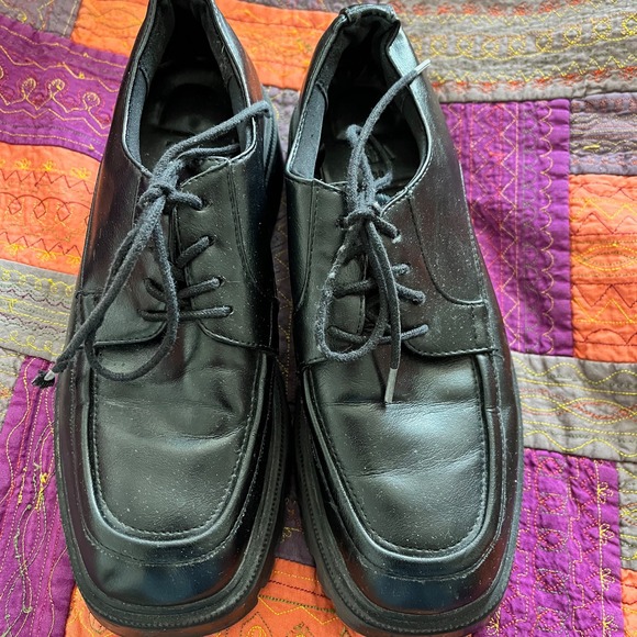 Zara Shoes - ZARA Women's Black Lug Sole Goth, Indie Sleaze Platform Size 7.5 (38)